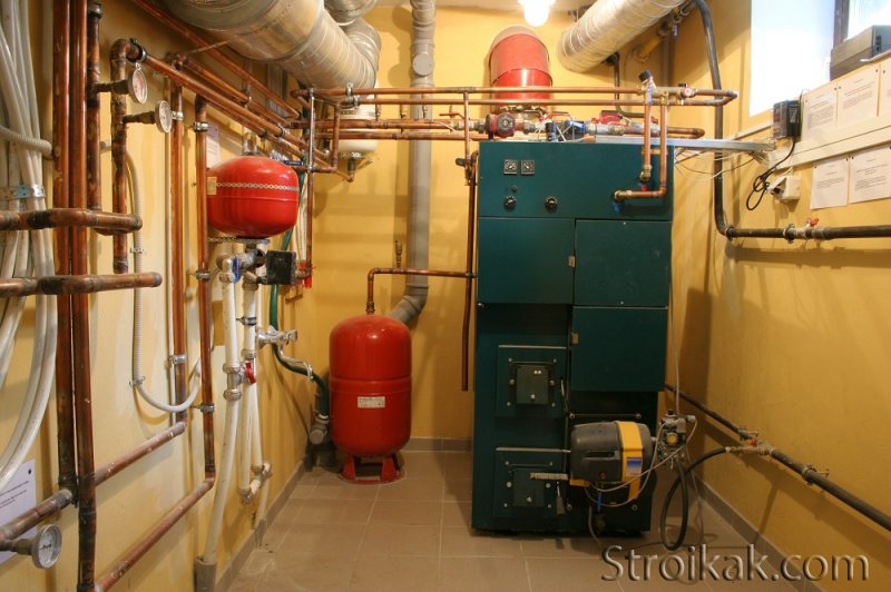 Системы отопления в загородных домах