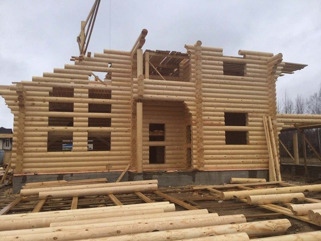 Порядок постройки деревянного дома