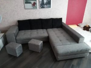 Особенности обивки дивана новой тканью